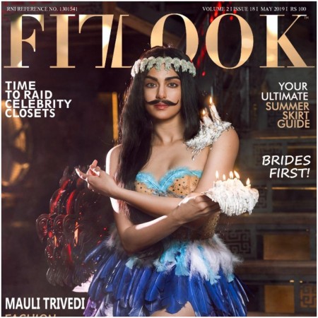 Adah Sharma on Fitlook cover Adah Sharma on Fitlook cover