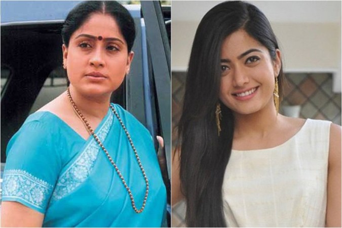 Vijayashanthi and Rashmika Mandanna Vijayashanthi and Rashmika Mandanna