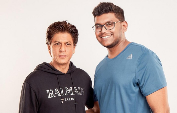 Harish Pednekar with Shah Rukh Khan Harish Pednekar with Shah Rukh Khan