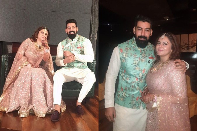 Pictures from Kabir Duhan Singh's engagement with Dolly Sidhu. Kabir Duhan Singh's engagement with Dolly Sidhu