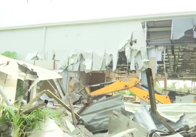 Demolition of Praja Vedika