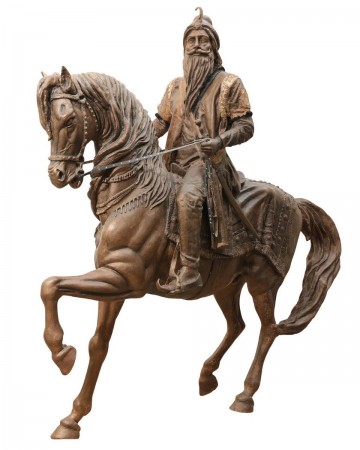 The bronze statue of Maharaja Ranjit Singh will be unveiled on Thursday, June 27. Maharaja Ranjit Singh