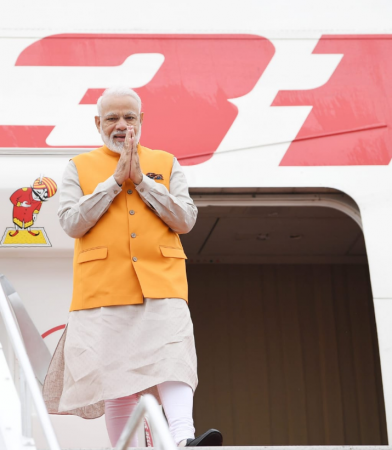 Prime Minister Narendra Modi arrived in Japan for the global summit of world leaders, the G-20 Summit. Prime Minister Narendra Modi