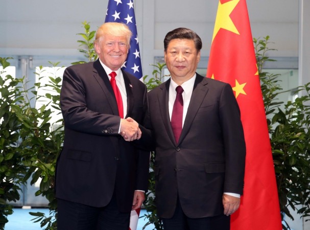 US President Donald Trump and Chinese President Xi Jingping US-China