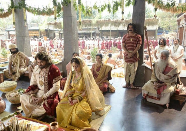 Chiranjeevi's Sye Raa still Chiranjeevi's Sye Raa still