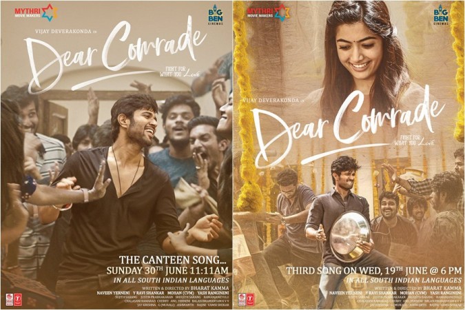 Dear Comrade song Canteen poster Dear Comrade song Canteen poster