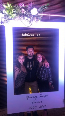 Kim Sharma, Yuvraj Singh, Hazel Keech Kim Sharma, Yuvraj Singh, Hazel Keech