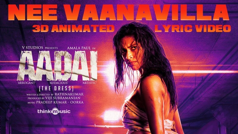 Amala Paul's Aadai teaser. Amala Paul's Aadai Teaser