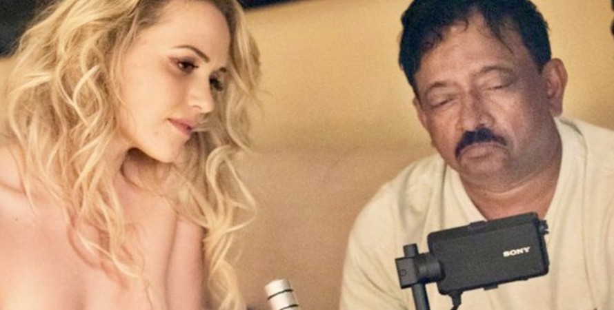 Ram Gopal Varma and Mia Malkova Ram Gopal Varma and Mia Malkova