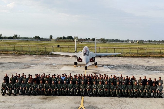 Indian Air Force (IAF) team is taking part in the Garuda-VI war drill with French Air Force on French skies. India's frontline fighter Sukhoi-30MKI (Su-30MKI) is comparing skills with Dassault Aviation's Rafale multirole fighters. IAF to match skills of Sukhoi 30MKIs with French Air Force Rafales in France