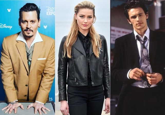 Johnny Depp, Amber Heard and James Franco