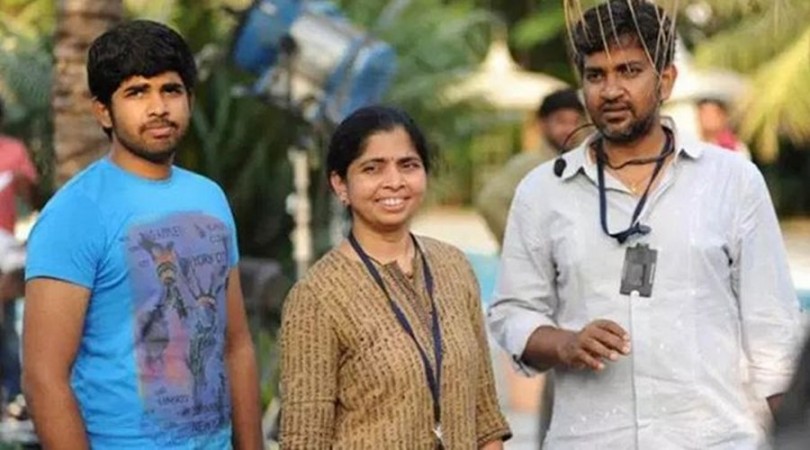 SS Karthikeya with his mother and father SS Rajamouli SS Karthikeya with his mother and father SS Rajamouli