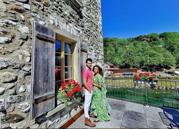 Kasautii Zindagii Kay 2 stars Erica Fernandes and Parth Samthaan in Switzerland Kasautii Zindagii Kay 2 actors in Switzerland