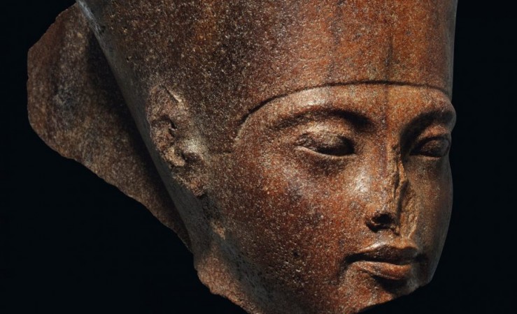 The bust of Egyptian Pharoah Tutankhamun is claimed to be stolen from Karnak temple in the 1970s. Tutankhanum