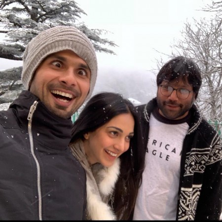 Shahid Kapoor, Kiara Advani, Kabir Singh director Sandeep Reddy Vanga Shahid Kapoor, Kiara Advani, Sandeep Reddy Vanga