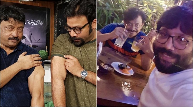 Ram Gopal Varma and Sandeep Reddy Vanga Ram Gopal Varma and Sandeep Reddy Vanga