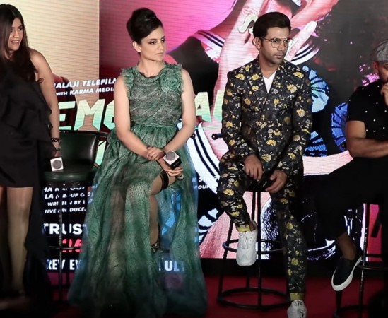 Kangana Ranaut, Rajkummar Rao at Judgemental Hai Kya event Kangana Ranaut, Rajkummar Rao, Judgemental Hai Kya