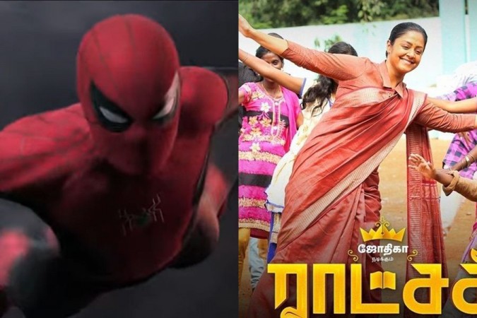 Spider-Man: Far From Home and Jyothika's Raatchasi. Spider-Man: Far From Home and Jyothika