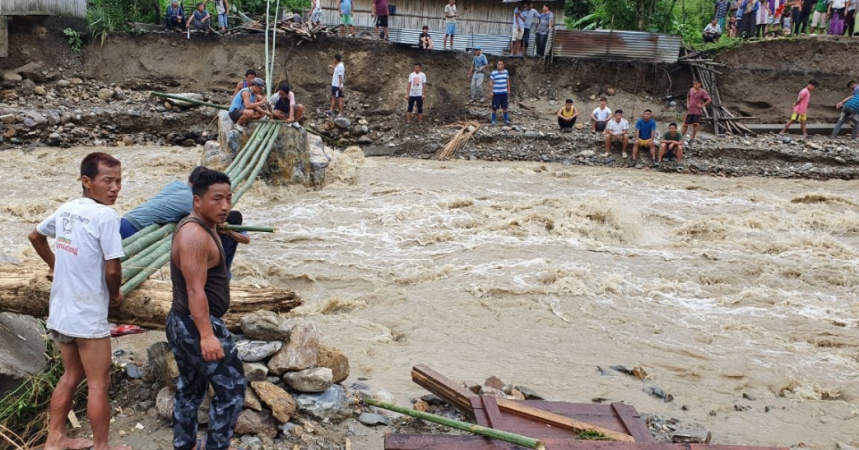 At least 200 people have been evacuated from the West Kameng district. Floods Arunachal Pradesh