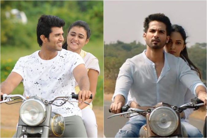 Vijay Deverakonda, Shalini Pandey in Arjun Reddy, Shahid Kapoor, Kiara Advani in Kabir Singh Arjun Reddy, Kabir Singh