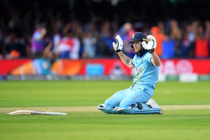 Ben Stokes apologises for the overthrows Ben Stokes