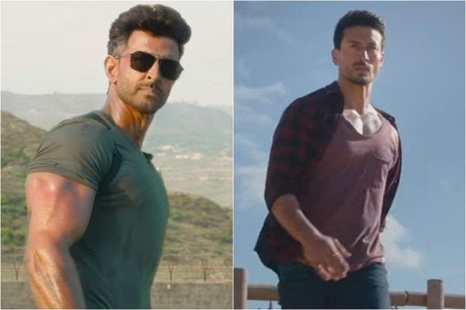 Hrithik Roshan, Tiger Shroff in War Hrithik Roshan, Tiger Shroff