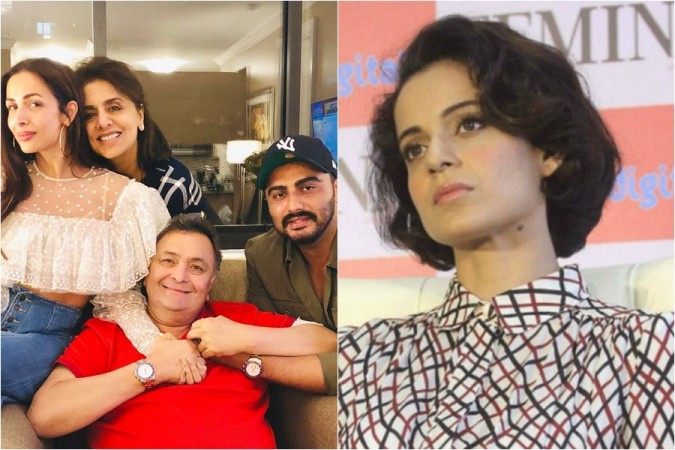 Rishi Kapoor, Neetu Kapoor, Malaika Arora, Arjun Kapoor, Kangana Ranaut Rishi Kapoor, Kangana Ranaut