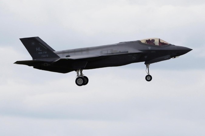 A Lockheed Martin F-35A Lightning II aircraft F-35