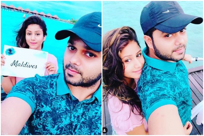 Alya Manasa in Maldives. Alya Manasa