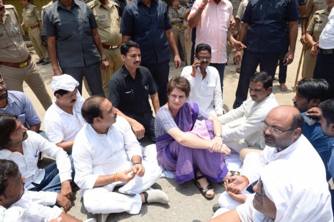 Priyanka Gandhi in Uttar Pradesh. Priyanka Gandhi