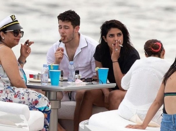 Priyanka Chopra trolled after picture of she smoking goes viral Priyanka Chopra trolled after picture of she smoking goes viral