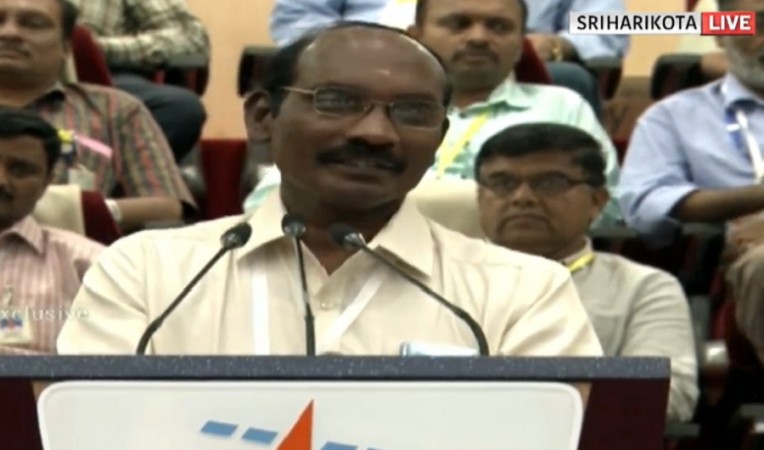 K SIVAN Addresses Nation ISRO chairman K SIVAN, Celebrates