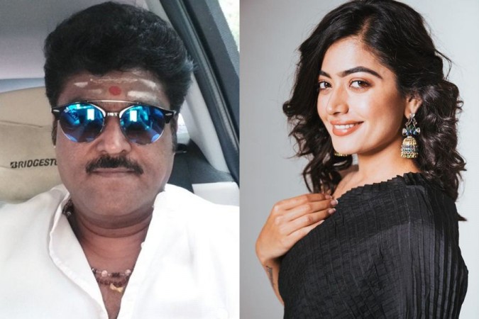Jaggesh and Rashmika Mandanna. Jaggesh and Rashmika Mandanna
