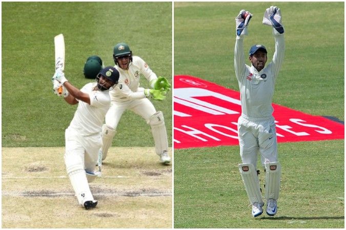 Pant and Saha are both in the Indian Test squad Wriddhiman Saha Rishabh Pant