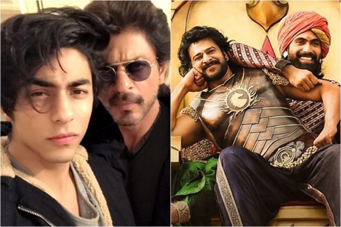 Aryan Khan, Shah Rukh Khan, Prabhas, Rana Daggubati Aryan Khan, Shah Rukh Khan, Prabhas, Rana Daggubati