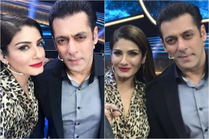 Raveena Tandon, Salman Khan Raveena Tandon, Salman Khan