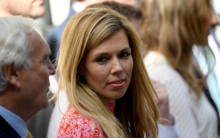Boris Johnson's girlfriend, Carrie Symonds, is seen outside Downing Street in London, Britain July 24, 2019. Carrie Symonds