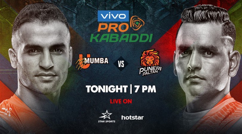 U Mumba vs Puneri Paltan. pro kabaddi