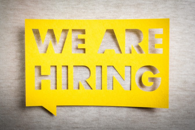 Representational Image we are hiring