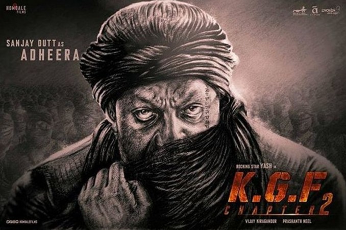 Sanjay Dutt's first look as Adheera from Yash's KGF 2 Sanjay Dutt's first look as Adheera from Yash's KGF 2