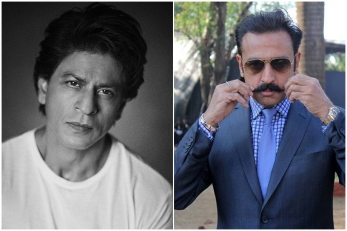 Shah Rukh Khan and Gulshan Grover Shah Rukh Khan and Gulshan Grover
