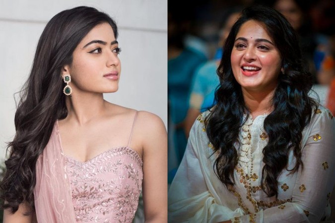 Rashmika Mandanna and Anushka Shetty. Rashmika Mandanna and Anushka Shetty