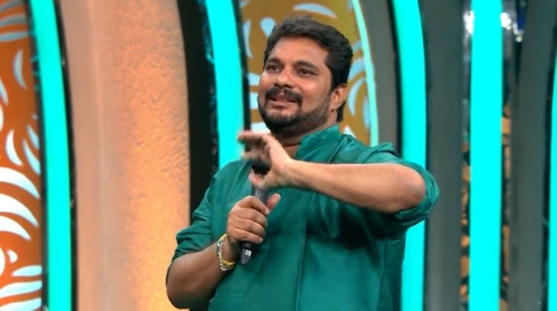 Jaffar Babu addressing Bigg Boss Telugu 3 contestatns after his elimination Jaffar Babu addressing Bigg Boss Telugu 3 contestatns after his elimination