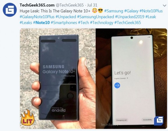 Samsung Note 10