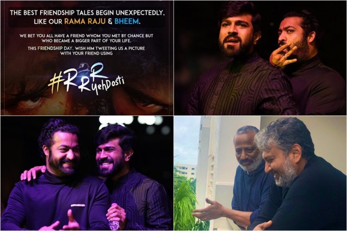 RRR movie friendship day campaign RRR movie friendship day campaign