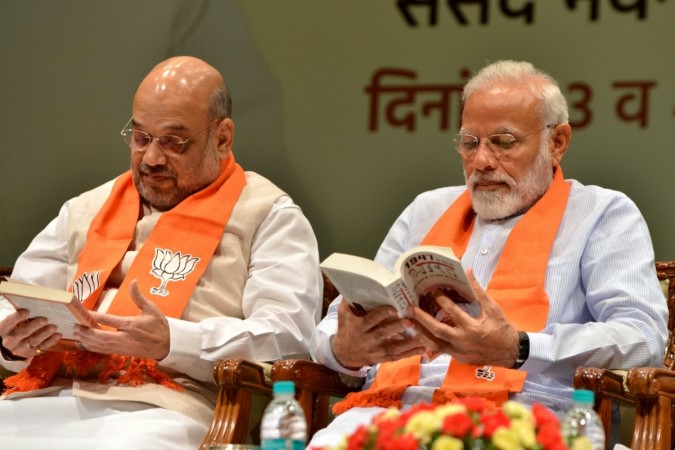 Prime Minister Modi and Home Minister Amit Shah. Modi Shah