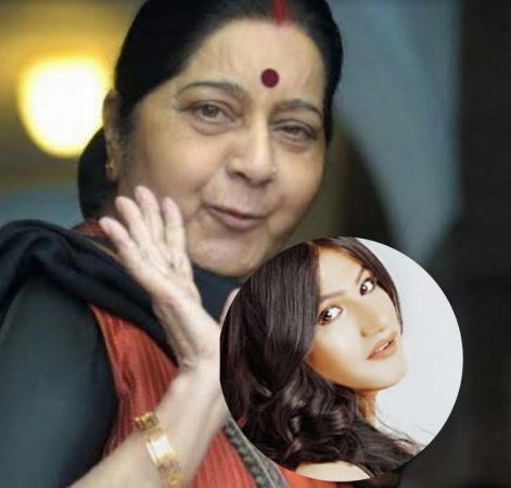 Mahika Sharma expressed grief at demise of Sushma Swaraj Mahika Sharma expressed grief at demise of Sushma Swaraj