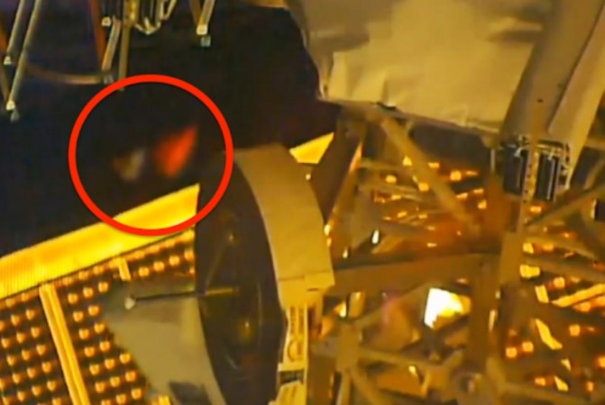 UFO near ISS