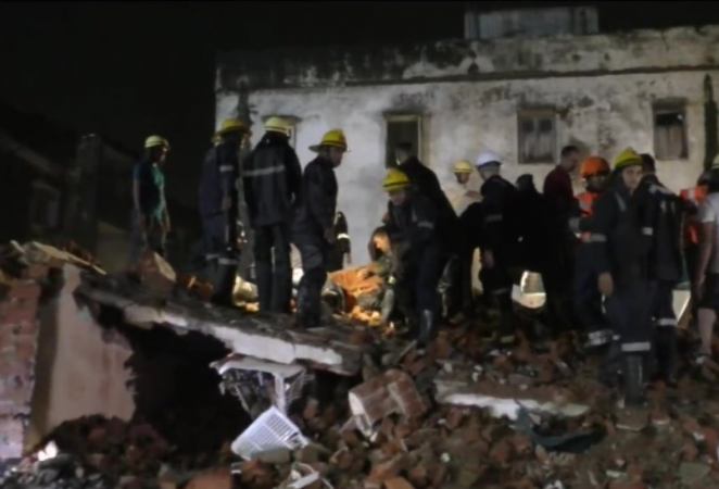 Five people have been rescued so far. gujarat building collapse