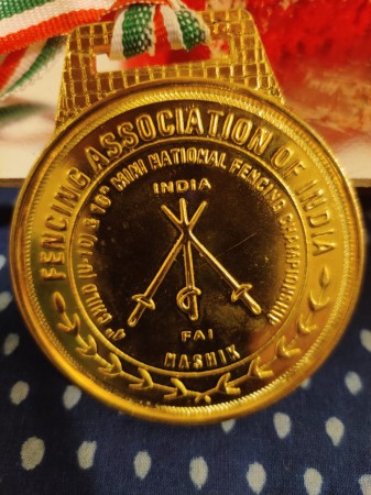 The gold medal from the tournament Sejal Gulia